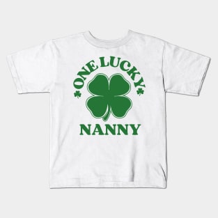 One Lucky Nanny Kids T-Shirt